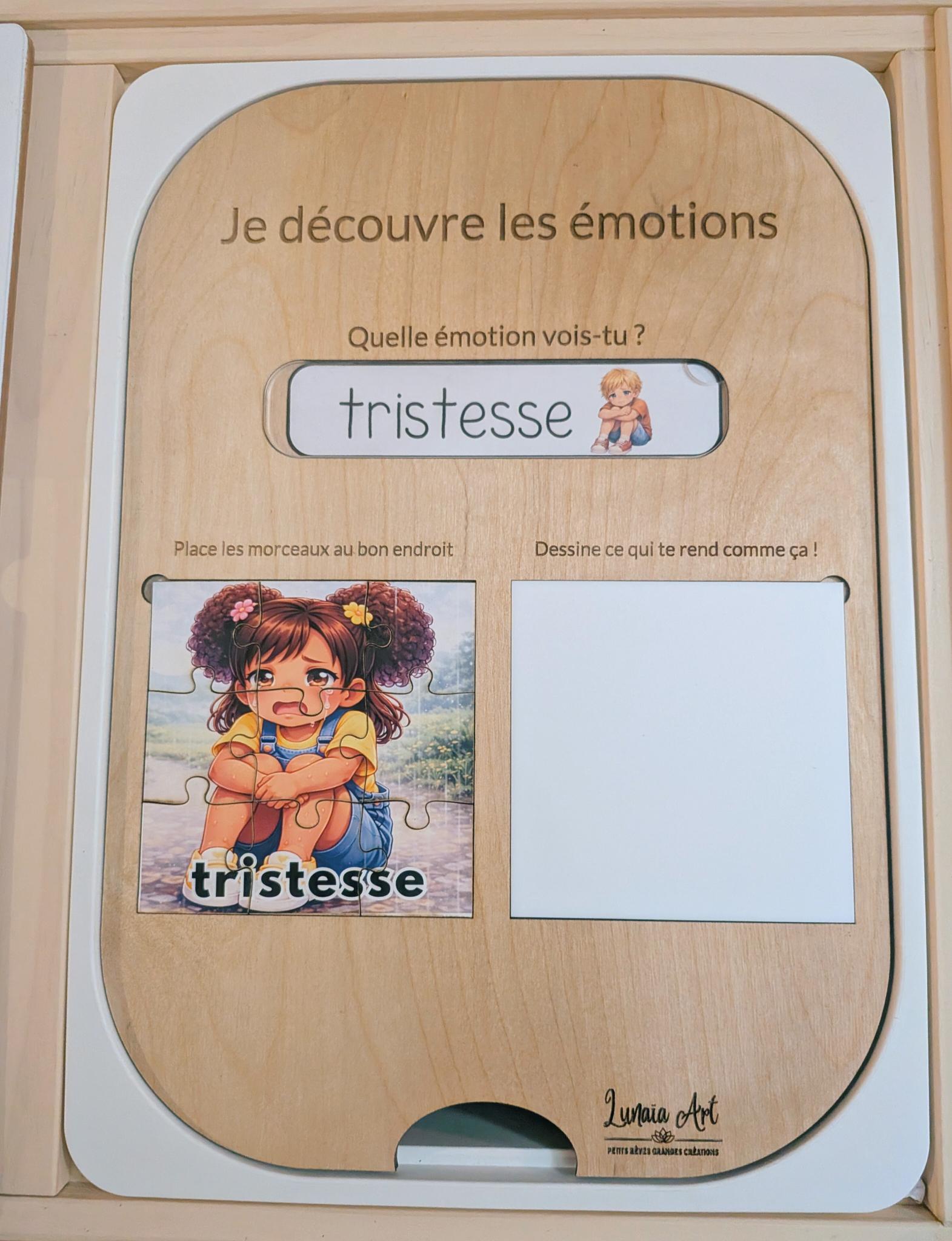 Je découvre les émotions