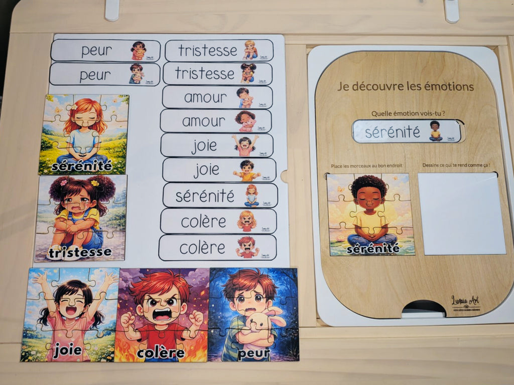 Je découvre les émotions