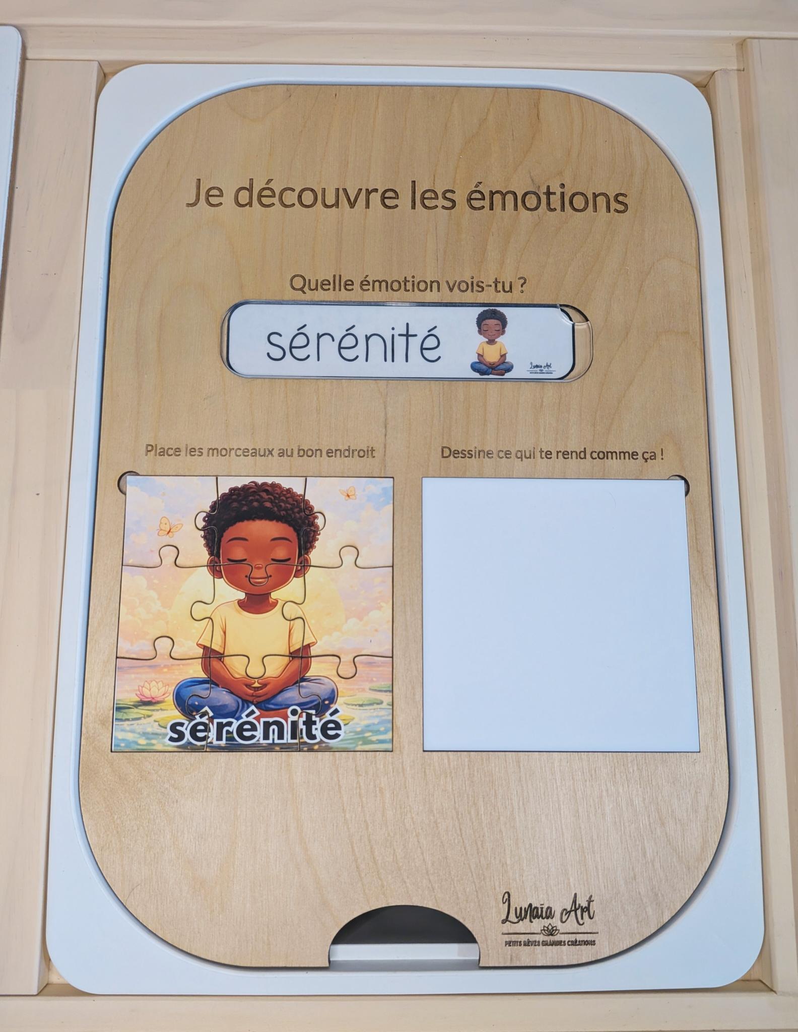 Je découvre les émotions