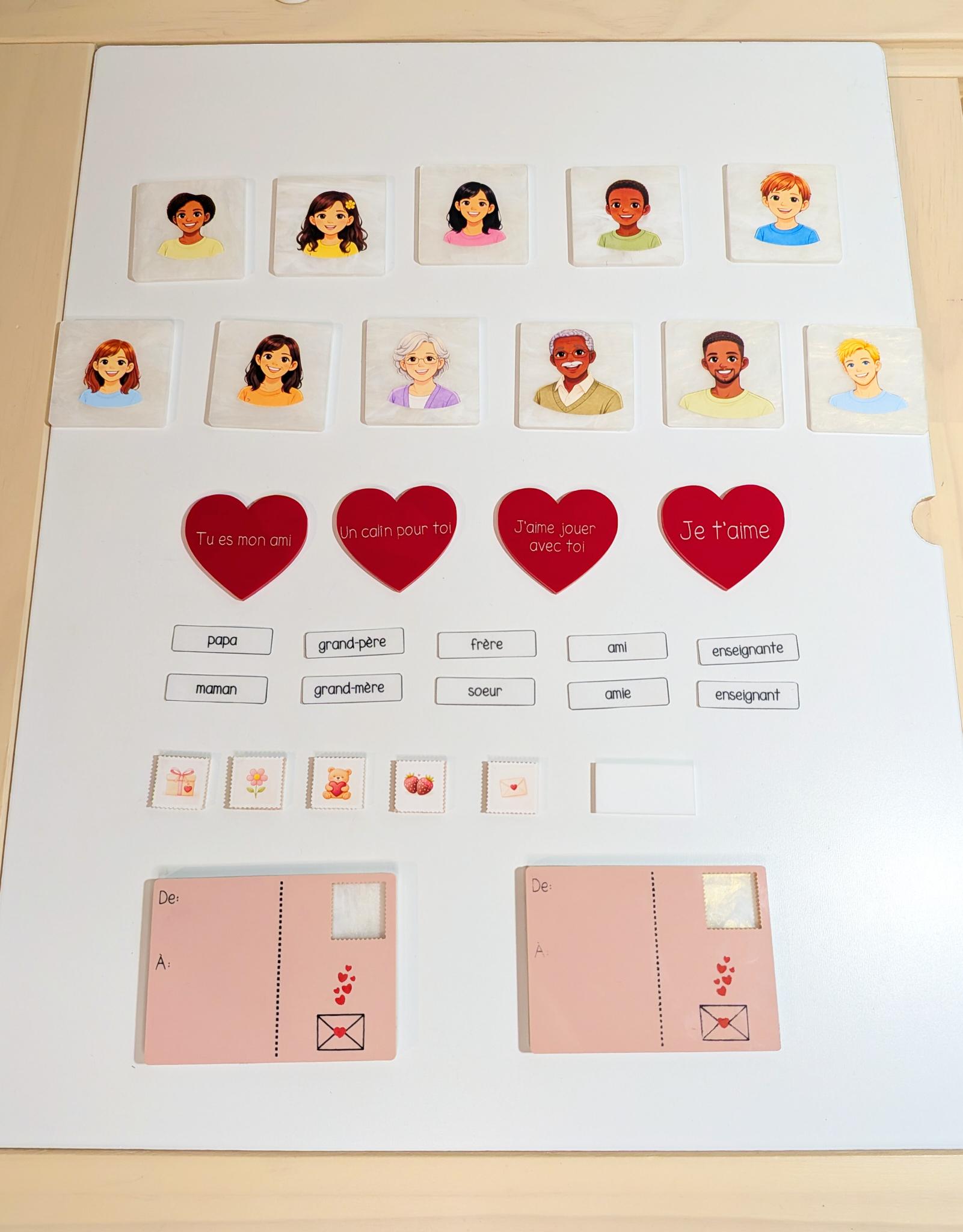 Les Mots du Coeur - Poste interactive