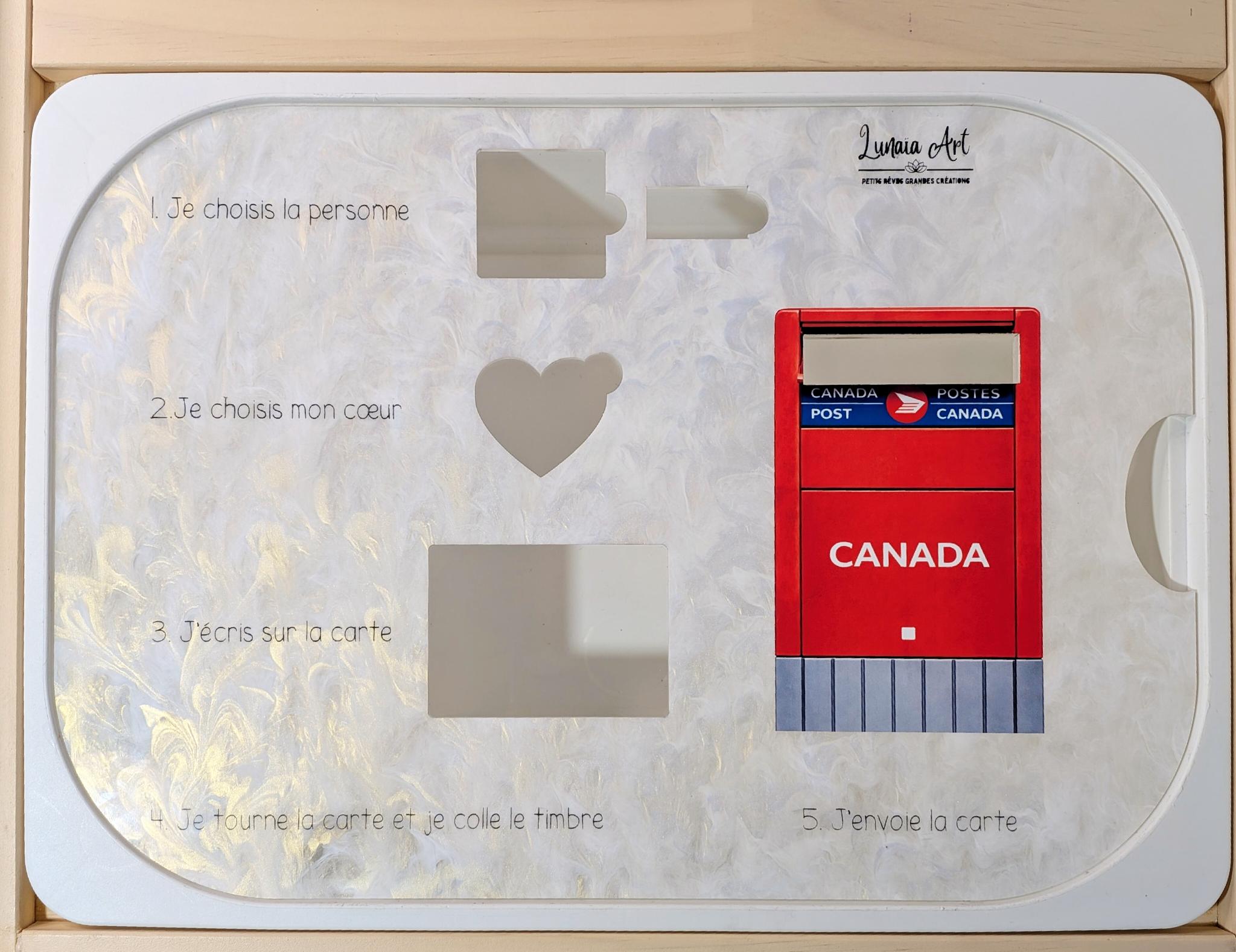 Les Mots du Coeur - Poste interactive