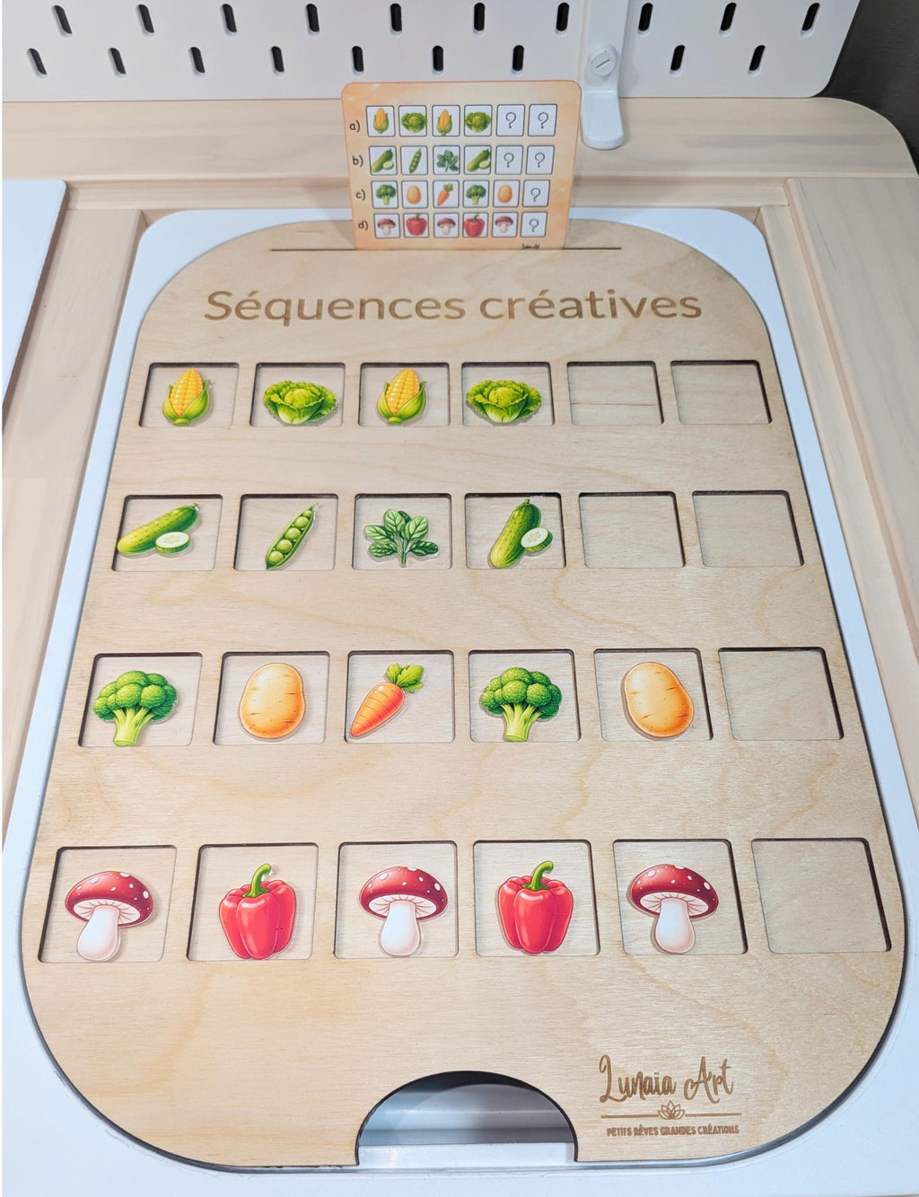 Légumes – Séquences créatives