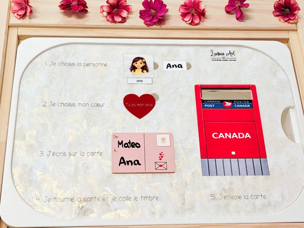 Les Mots du Coeur - Poste interactive
