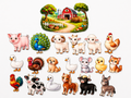Animaux de la ferme (aimants éducatifs)