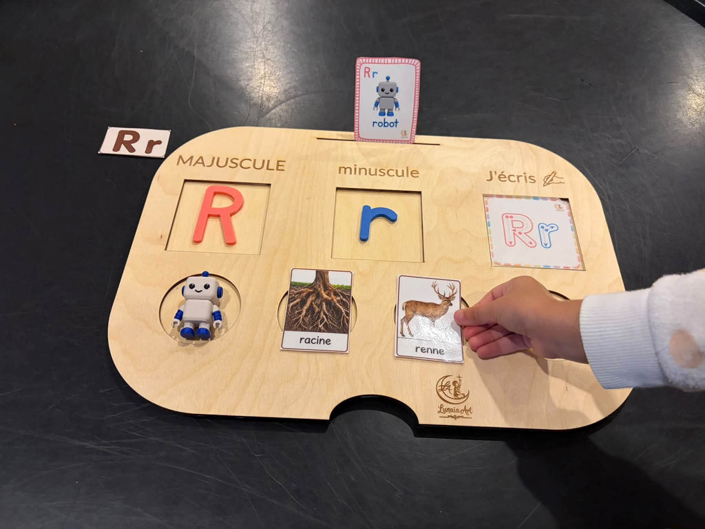 Je découvre les lettres en 3D - Ensemble de départ!
