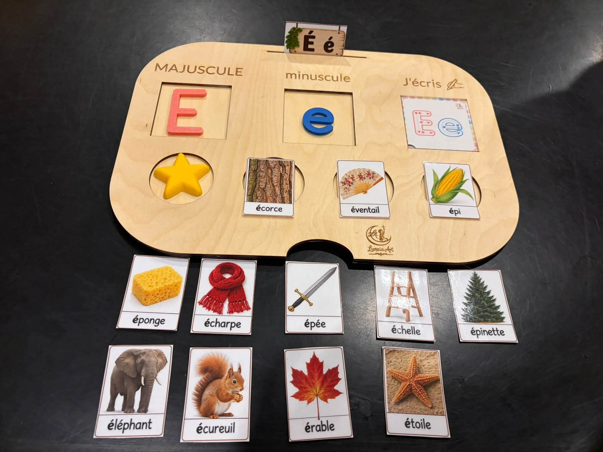 Je découvre les lettres en 3D - Ensemble de départ!