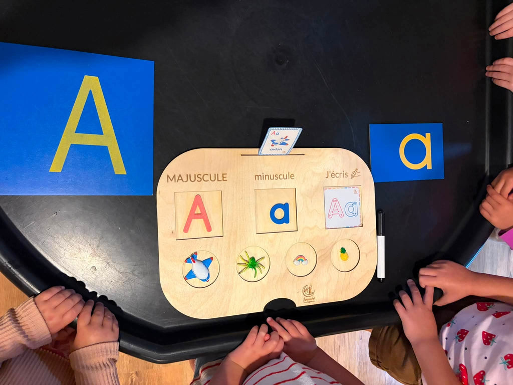 Je découvre les lettres en 3D - Ensemble de départ!