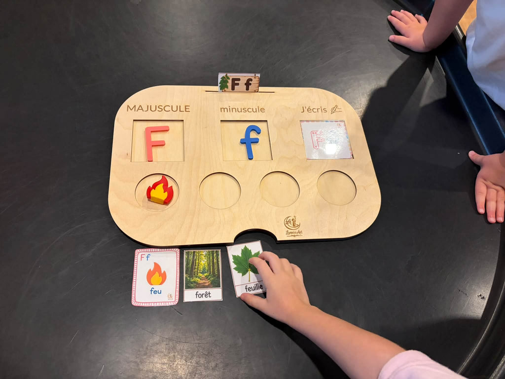 Je découvre les lettres en 3D - Ensemble de départ!