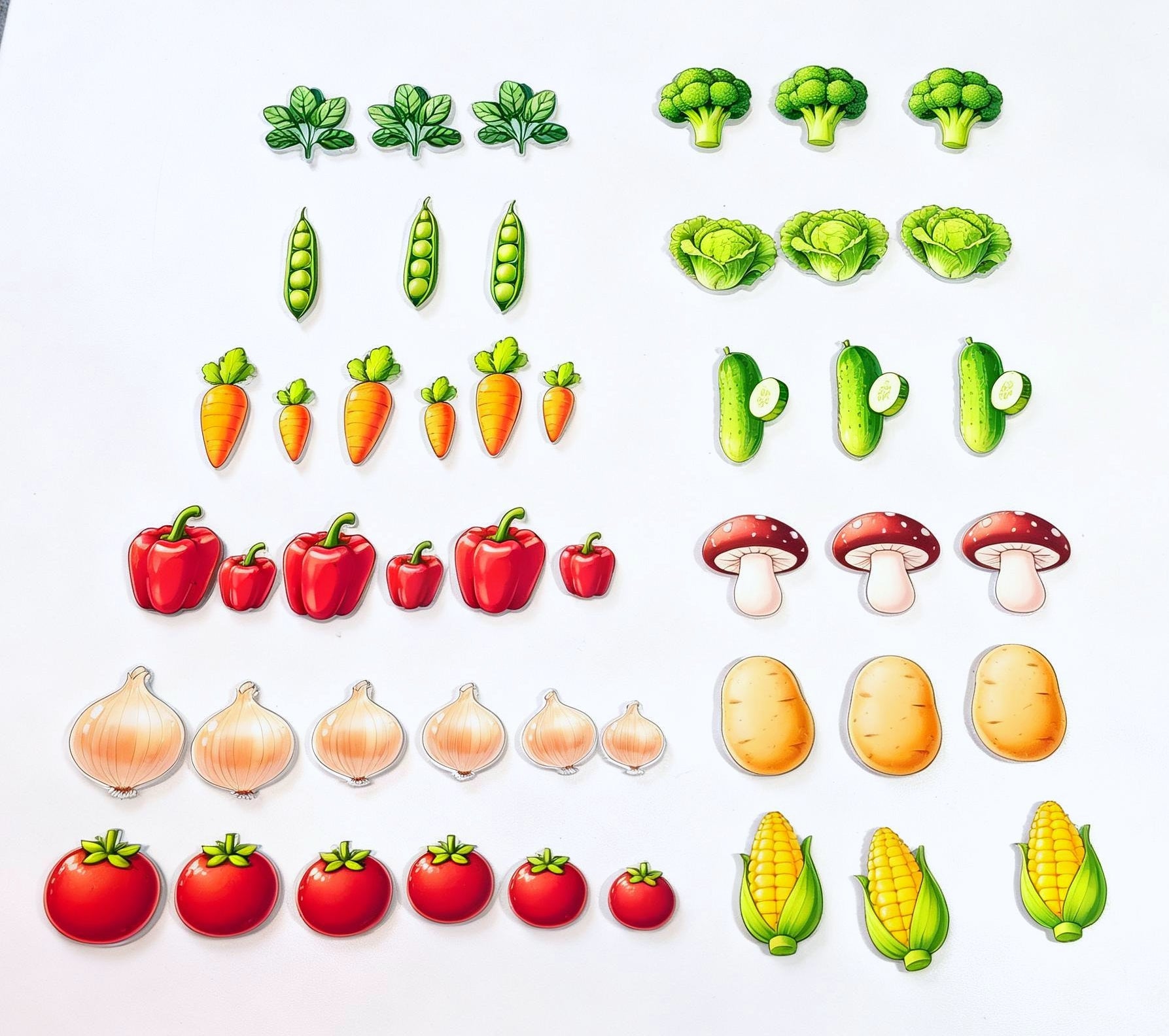 Légumes – Séquences créatives