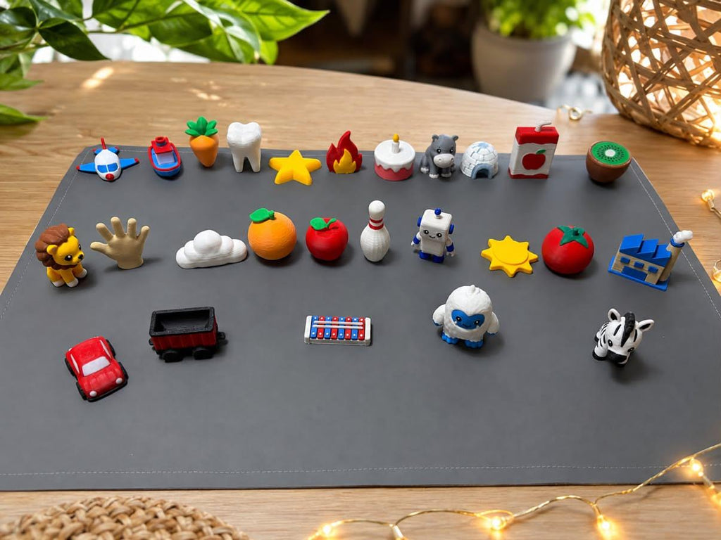 Je découvre les lettres en 3D - Ensemble de départ!